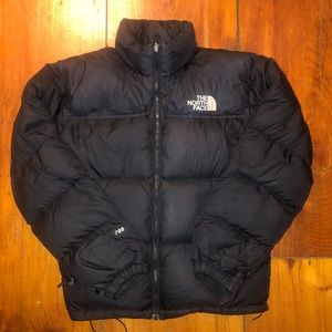 Black North Face puffer